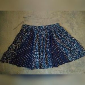 Multi pattern skirt